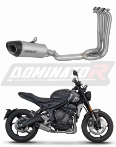 Triumph Trident 660 2021 - 2024 Auspuffanlagen Schalldämpfer Titan HP8 + dB killer