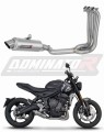 kompletny układ wydechowy z tłumikiem DOMINATOR Full System GPF pasujący do motocykla Triumph Trident 660 2021 - 2024