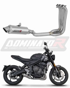 Triumph Trident 660 2021 - 2024 Auspuffanlagen Schalldämpfer GPF + dB killer