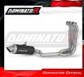 komplette Auspuffanlage mit Schalldämpfer DOMINATOR Full System GPF schwarz passend für Triumph Trident 660 2021  2024 2