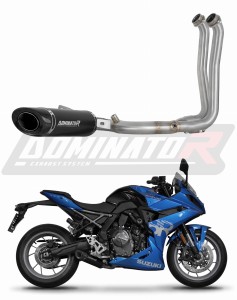 Suzuki GSX-8R / 8S 2023 - 2025 Full Exhaust System Collector Silencer HP8 BLACK + dB killer