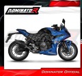 komplette Auspuffanlage mit Schalldämpfer DOMINATOR Full System HP6 schwarz passend für Suzuki GSX8R / 8S 2023  2025 4
