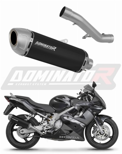 wydech tłumik DOMINATOR S6 CZARNY pasujący do motocykla Honda CBR 600 F4i 2001 - 2006