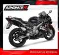 exhaust muffler DOMINATOR GP BLACK fits to Honda CBR 600 F4i 2001  2006 3