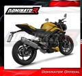 kompletny układ wydechowy z tłumikiem DOMINATOR Full System S6 pasujący do motocykla Triumph STREET TRIPLE 765 S / R / RS 2023 - 2024