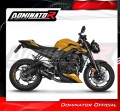 komplette Auspuffanlage mit Schalldämpfer DOMINATOR Full System HP8 schwarz passend für Triumph Street Triple 765 RS 2024  2025 2