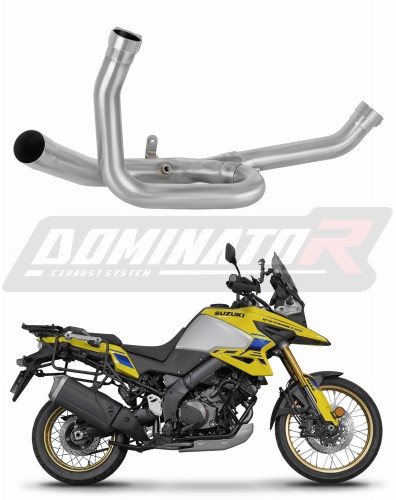 decat Mittelschalldämpfer DOMINATOR Mid Pipe passend für Suzuki VStrom 1050 DE 2023  2025