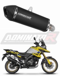 Suzuki V-Strom 1050 DE 2023 - 2025 Schalldämpfer Auspuff HP7 SCHWARZ + dB killer