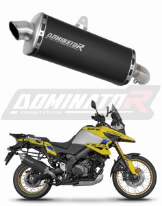 Suzuki V-Strom 1050 DE 2023 - 2025 Schalldämpfer Auspuff P7 SCHWARZ + dB killer