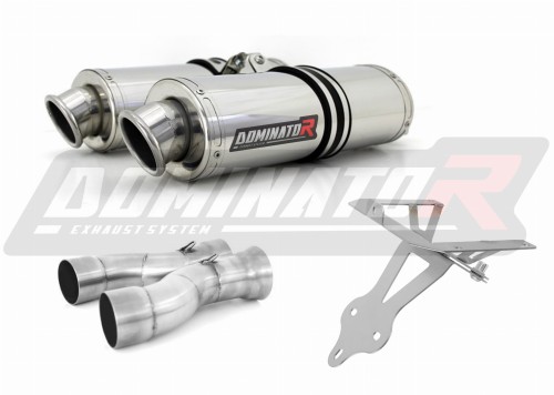wydech tłumik DOMINATOR Owalny pasujący do motocykla Ducati 749 2002 - 2006 2