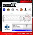 wydech tłumik DOMINATOR GP CZARNY pasujący do motocykla Honda CB 600F HORNET 1998 - 2002 3