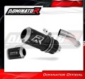 Auspuff Schalldämpfer DOMINATOR homologiert GP schwarz passend für Honda CB 600F HORNET PC41 2007  2013 2