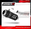 Auspuff Schalldämpfer DOMINATOR GP schwarz passend für Triumph STREET TRIPLE 675 R / S / RS 2013  2016