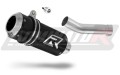 Auspuff Schalldämpfer DOMINATOR GP schwarz passend für Triumph STREET TRIPLE 675 R / S / RS 2013  2016 2