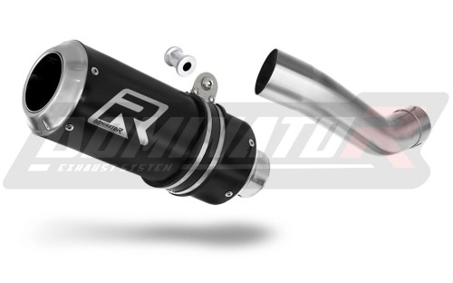 Auspuff Schalldämpfer DOMINATOR GP schwarz passend für Triumph TIGER SPORT 1050 2013  2015