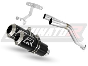 Yamaha FZ6 FAZER 600 S1 2004 - 2010 Exhaust Silencer Muffler GP BLACK + dB killer