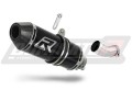 Auspuff Schalldämpfer DOMINATOR HP3 schwarz passend für Aprilia Tuono V4 1100 RR Low Level 2015  2016 2