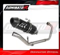 komplette Auspuffanlage mit Schalldämpfer DOMINATOR Full System HP3 schwarz passend für Honda CBR 125 R 2011  2018