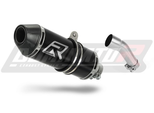 exhaust muffler DOMINATOR HP3 BLACK fits to Kawasaki ZX250R 2008  2012 2