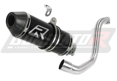 Auspuff Schalldämpfer DOMINATOR HP3 schwarz passend für KTM 200 Duke 2011  2016 2