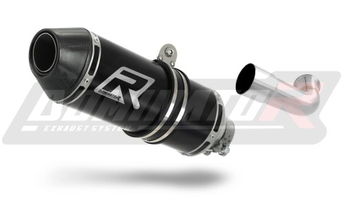 exhaust muffler DOMINATOR HP3 BLACK fits to KTM RC 125 2017  2020 2