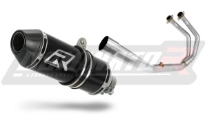 Yamaha MT-03 2017 - 2020 Auspuffanlagen Schalldämpfer HP3 SCHWARZ + dB killer