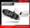 Auspuff Schalldämpfer DOMINATOR HP3 schwarz passend für Suzuki GSXR 600 K6 K7 2006  2007