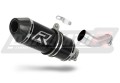 Auspuff Schalldämpfer DOMINATOR HP3 schwarz passend für Suzuki GSXR 750 K6 K7 2006  2007 2