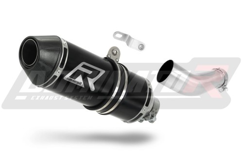 Auspuff Schalldämpfer DOMINATOR HP3 schwarz passend für Suzuki GSXR 750 K6 K7 2006  2007 2
