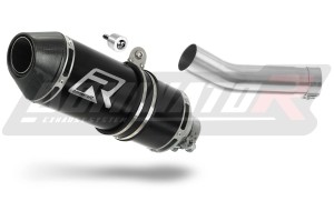 Triumph  STREET TRIPLE 675 R / S / RS 2013 - 2016 Schalldämpfer Auspuff HP3 SCHWARZ + dB killer