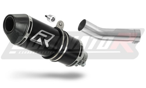 wydech tłumik DOMINATOR HP3 CZARNY pasujący do motocykla Triumph STREET TRIPLE 675 R / S / RS 2013 - 2016 2