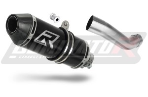 Triumph  TIGER SPORT 1050 2016 - 2020 Schalldämpfer Auspuff HP3 SCHWARZ + dB killer