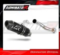 Auspuff Schalldämpfer DOMINATOR HP3 schwarz passend für Yamaha XSR 900 2016  2021 2