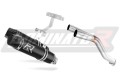 Yamaha FZ6 Fazer S2 2006 2010 Exhaust Muffler Auspuff Sportauspuff Silencer Echappement Silencieux Scarico Scarichi Escape Toba de esapament Avgas Ljuddämpare Wydech Tłumik Carbon Tip HP3 Black Noir Nero Negro Svart Schwarz Negru Dominator x