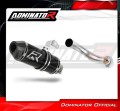 Auspuff Schalldämpfer DOMINATOR HP3 schwarz passend für Yamaha MT 09 TRACER 900 2015  2020