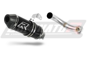 Yamaha MT 09 TRACER 900 2015 - 2020 Schalldämpfer Auspuff HP3 SCHWARZ + dB killer