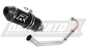 Yamaha YZF R125 2014 - 2018 Auspuffanlagen Schalldämpfer HP3 SCHWARZ + dB killer
