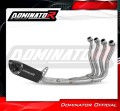 kompletny układ wydechowy z tłumikiem DOMINATOR Full System HP8 CZARNY pasujący do motocykla Suzuki GSX-S 1000 / 1000 GT / 950 2025  2