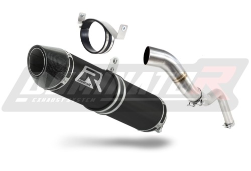 Auspuff Schalldämpfer DOMINATOR HP2 schwarz passend für Honda CBR 600RR 2005  2006