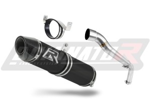 Honda CBR 600RR 2007 - 2012 Schalldämpfer Auspuff HP2 SCHWARZ + dB killer