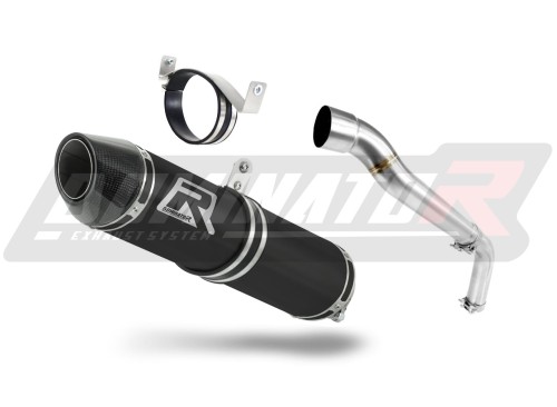 Auspuff Schalldämpfer DOMINATOR HP2 schwarz passend für Honda CBR 600RR 2007  2012