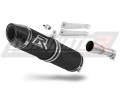 exhaust muffler DOMINATOR HP2 BLACK fits to Hyosung GD 250 Exiv