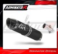 wydech tłumik DOMINATOR HP2 CZARNY pasujący do motocykla Kawasaki ER - 6 N / F 650 2006 - 2008 2