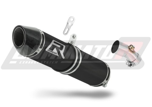 wydech tłumik DOMINATOR HP2 CZARNY pasujący do motocykla Kawasaki KLE 650 Versys 2006 - 2014
