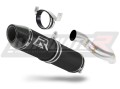 Auspuff Schalldämpfer DOMINATOR HP2 schwarz passend für Kawasaki ZX6R 636 2005  2006