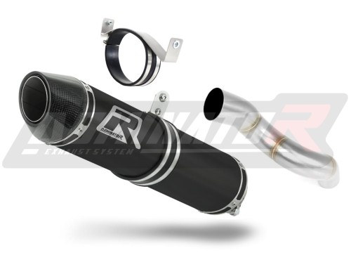 Auspuff Schalldämpfer DOMINATOR HP2 schwarz passend für Kawasaki ZX6R 636 2005  2006