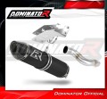 Auspuff Schalldämpfer DOMINATOR HP2 schwarz passend für Kawasaki ZX6R 636 2007  2008 2