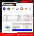 wydech tłumik DOMINATOR HP2 CZARNY pasujący do motocykla Kawasaki ZX6R 636 2007 - 2008 3
