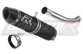 Auspuff Schalldämpfer DOMINATOR HP2 schwarz passend für Suzuki LTR 450 2006  2009