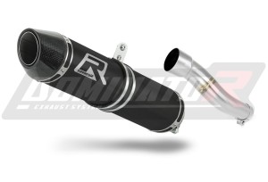Triumph DAYTONA 675 - 2012 Schalldämpfer Auspuff HP2 SCHWARZ + dB killer